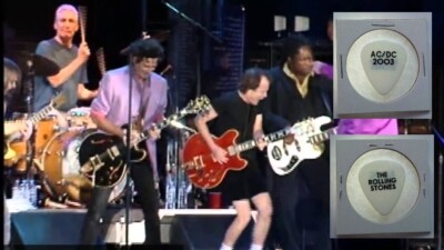 ROLLING STONES AC/DC CONCERT GUITAR PICK | eBay