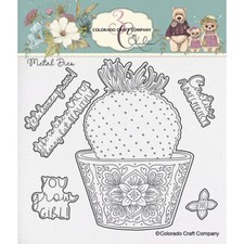 Colorado Craft Co METAL CUTTING DIE  - GROW GIRL