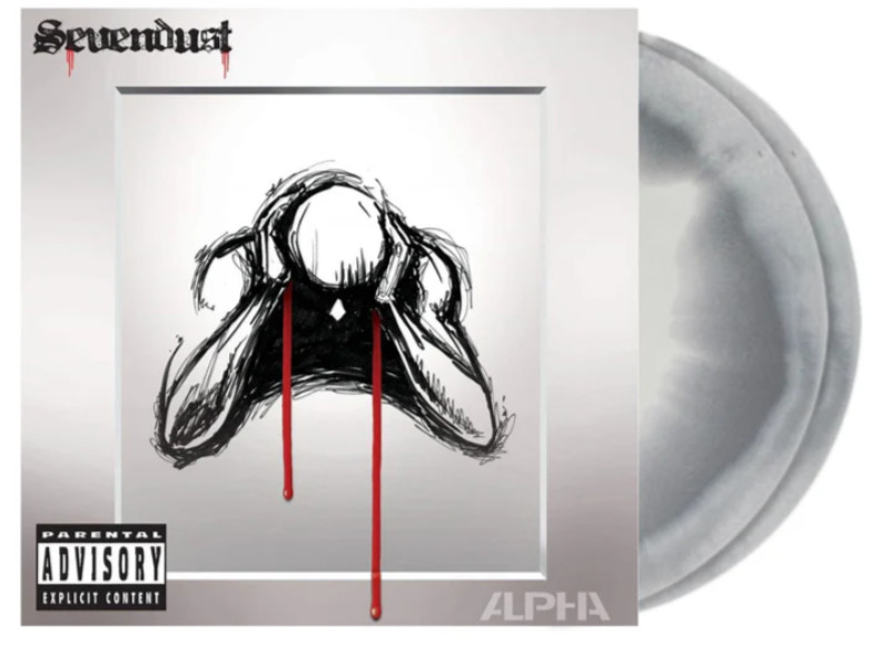 Sevendist - ALPHA - Виниловая пластинка белого и серебристого цветов - НОВАЯ И ЗАПЕЧАТАННАЯ!!
