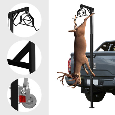 #ad #ad Hitch Mounted Deer Hoist 600lbs Capacity Hitch Game Hoist Adjustable Height $125.00