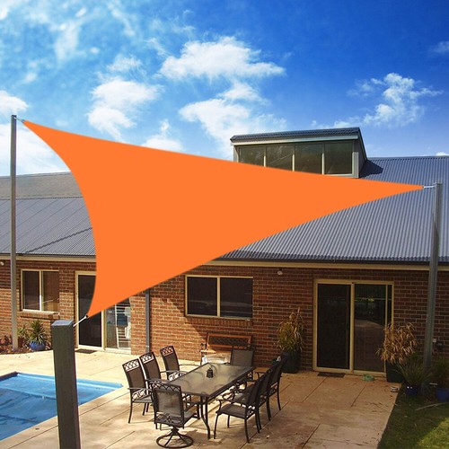 Waterproof Shade Sail Patio Awning Outdoor Garden Pool Sun Canopy Shelter Cover - Picture 87 of 606