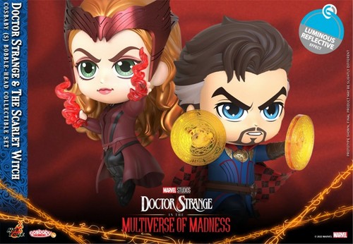 Figura muñeca Hot Toys HT COSB946 Doctor Strange Escarlata Bruja Bobble Head COSBABY - Imagen 6 de 6
