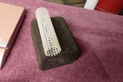 Ocean Clear Pre Filter Block Original 4"x4"X3" Aquarium Water Filter 1" Extras - Picture 6 of 13