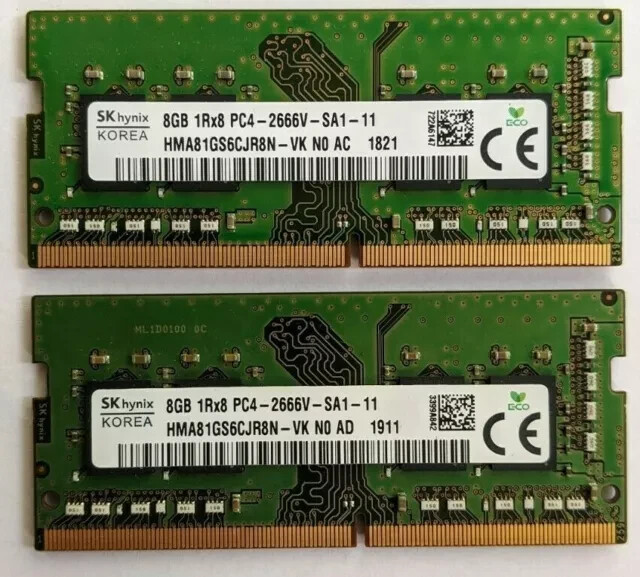 SK hynix 16GB PC4-2666V-RE1-11  6枚 Amazon.co.jp: SK HYNIX 16GB PC4-2666V-U アンバッファード