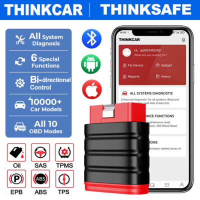 Bidirectional OBD2 Scanner All System Car Diagnostic Tool EPB Oil Reset SAS