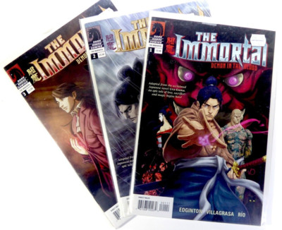 Dark Horse THE IMMORTAL (2011-12) #1 2 3 VF/NM (9.0) to NM (9.4) Ships FREE!