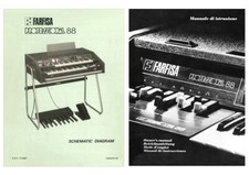 FARFISA PROFESSIONAL 88 Service Manual Schematic Diagrams Schaltplan + Owners