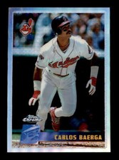 CARLOS BAERGA 1996 TOPPS CHROME #26 REFRACTOR PARALLEL BF5595
