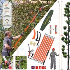 Telescopic Branch Cutter Saw Cuttter Pruning Trimmer Long-Reach Tree Pruner Pole