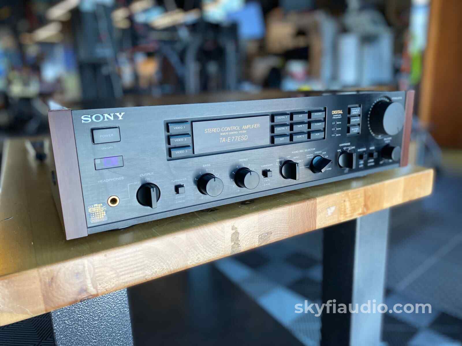 Sony TAE77ESD Vintage Preamp eBay