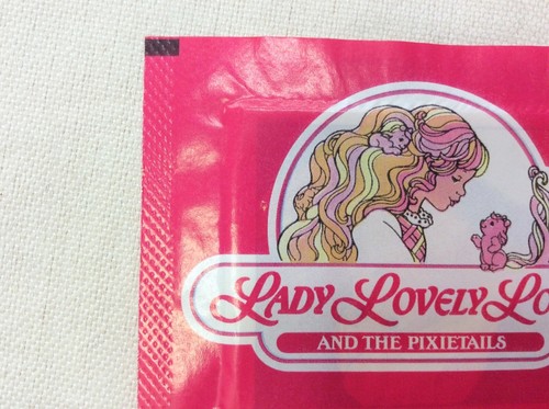 Bustina Figurine Lady Lovely Locks 1988 PANINI -sigillata- originale - anni 80 - Foto 3 di 5