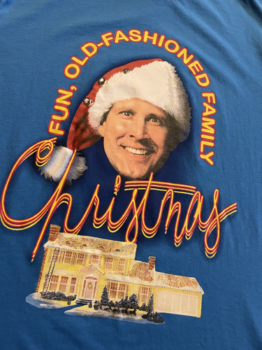 National Lampoon's Christmas Vacation Clark Griswold Large Shirt Xmas Fun Men's - Picture 2 of 6