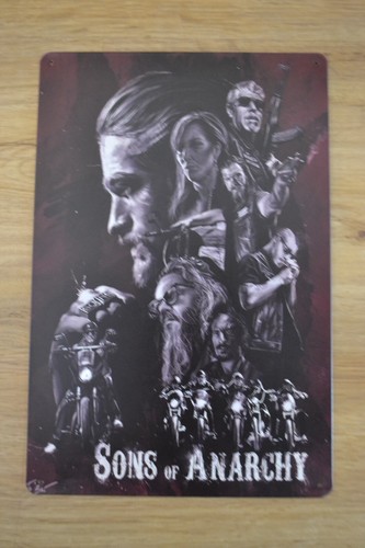 SONS OF ANARCHY Blechschild - Retro - Vintage - Filmplakat - Serie