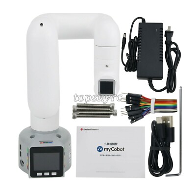 MyCobot 6 Axis Robot Arm Desktop Robotic Arm Programmable Mechanical Arm 250G ts