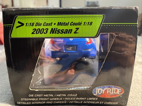 Nissan Z Joyride 2003 Fast & Furious Blue 1/18 ¡Nuevo en caja muy buen estado! - Imagen 13 de 13