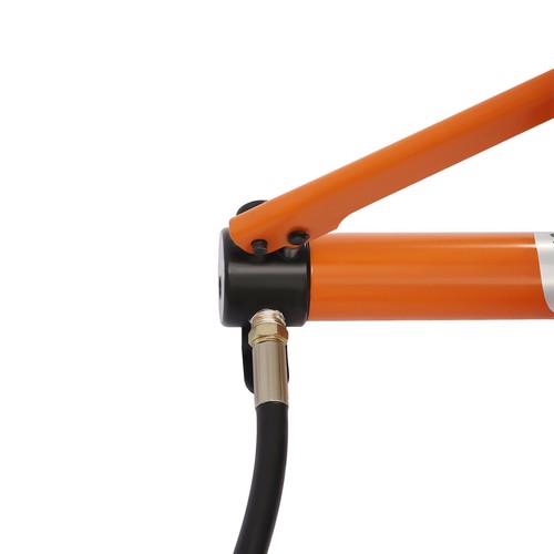 10 Tons Hydraulic Jack Pump Ram Cylinder Manual Hydraulic Hand Pump Low Profile - Picture 8 of 12