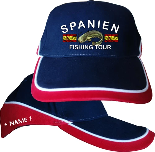 Welsangeln Angeln Espania Angler Kappe Basecap Spanien Angelurlaub Angelreise 29 - Bild 1 von 9