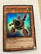 Synchron explorer 1st edition foil yu-gi-oh gaming cards cscan