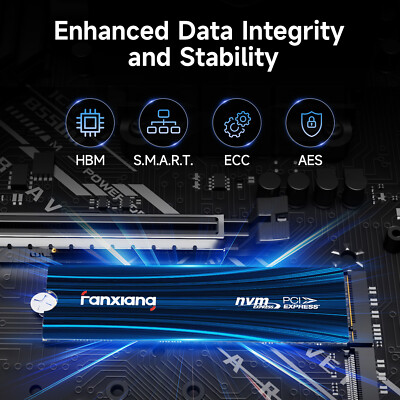 Fanxiang M.2 NVMe SSD 4TB PS5 Gaming SSD M2 PCIe 4.0 Solid State