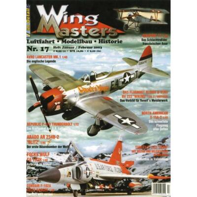 WINGMASTERS Nr. 17 Luftfahrt Modellbau Historie Modellbau Flieger Flugzeuge