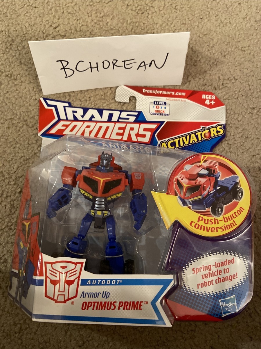 TRANSFORMERS Animated Activators Armor Up Optimus Prime
