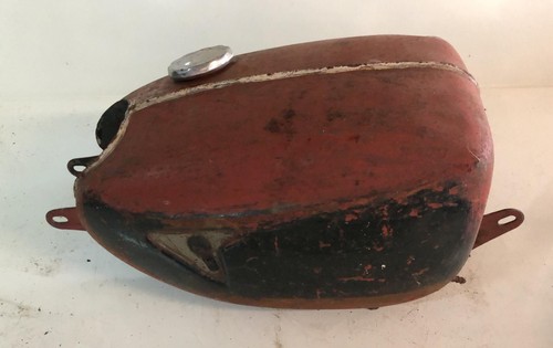 VINTAGE MOPED MOTORCYCLE GAS FUEL TANK GAS TANK - Picture 2 of 5