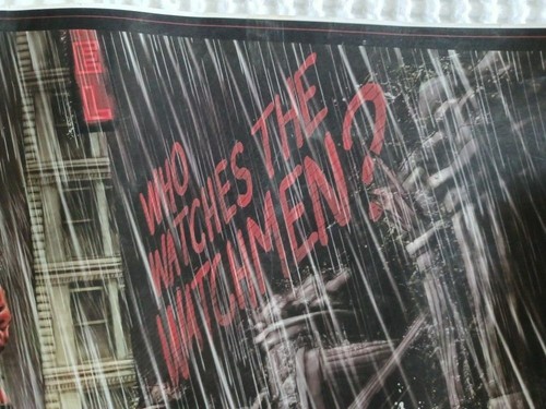 RARO POSTER WATCHMEN AUTORE JAMES ROBINSON FIRMATO DATATO 2004 - Foto 4 di 4