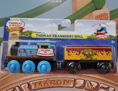 THOMAS WOODEN RAILWAY ~ THOMAS' CRANBERRY SPILL ~ THOMASLAND