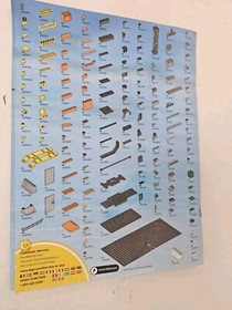 lego city 7642 manual only book 3 only NO bricks