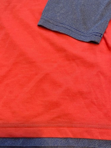Under Armour BUNDLE OF 2 Long Sleeve Blue Orange Top Shirt Girls Youth Size L - Picture 7 of 12