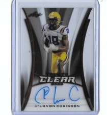 2020 Leaf Trinity Clear K'LAVON CHAISSON Bronze Foil Auto RC Jaguars DE