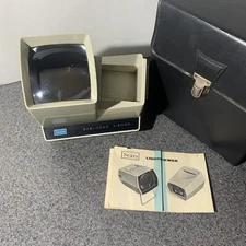 Vintage Sears Easi-Load Lighted 2X2" Slide Viewer - MISSING ADAPTER, NOT TESTED!