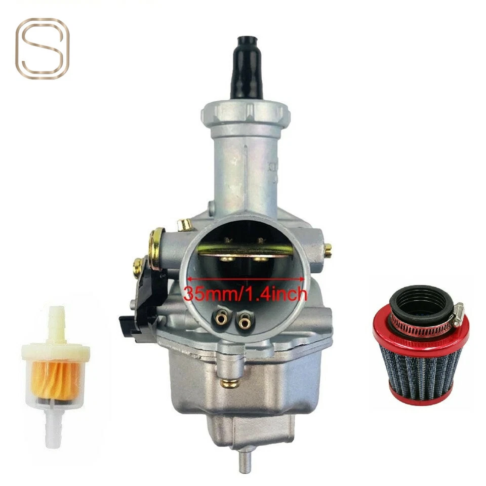 Carburador PZ27mm apto para 125 150 250 200 300cc motocicleta go karts ATV bicicleta Foto 3 de 4