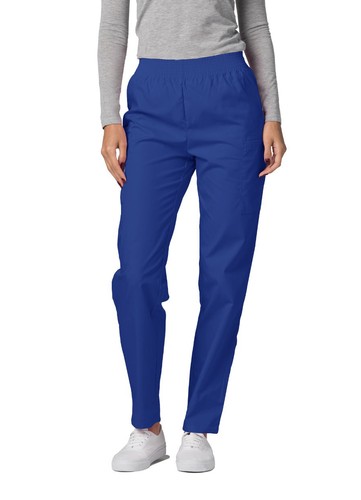 Adar Universal Women's Scrub Set - V-neck Scrub Top and Elastic Pull Scrub Pants - Picture 39 of 84