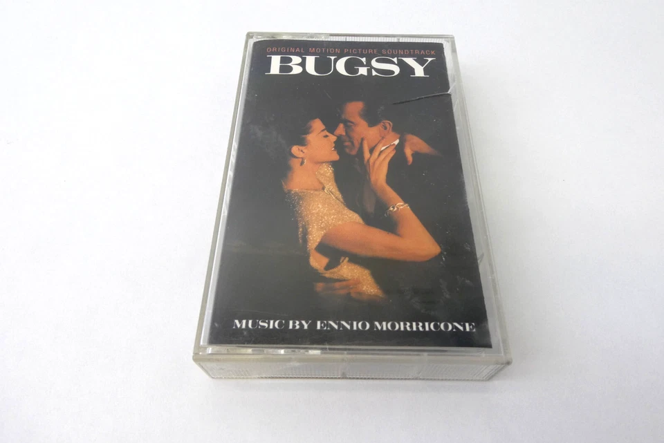 1991 Tristar Bugsy Original Motion Picture Soundtrack Ennio Morricone Cassette Foto 2 de 4