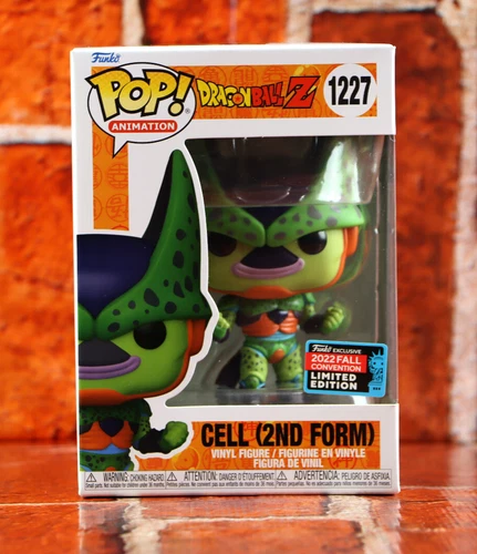 Funko Pop Dragon Ball Z Cell 2nd Form #1227 NYCC Exclusive With Protector