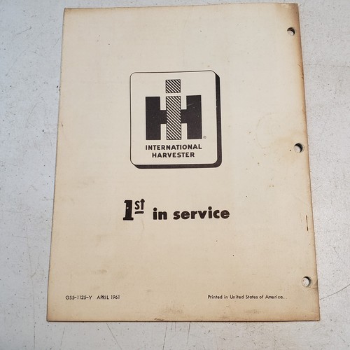 International Harvester 1961 Blue Ribbon Service mecanismo de atado 56-T - Imagen 2 de 5