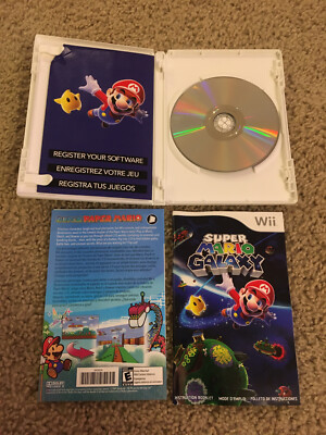 Super Mario Galaxy (Nintendo Wii, 2007) COMPLETE TESTED | eBay