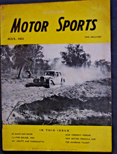 Australian Motor Sports 1954 Jul Redex Ferrari  Vanwall Sunbeam Alpine Ferrari D