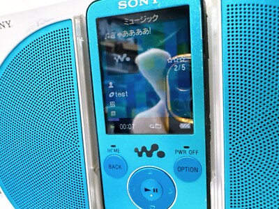 Sony Walkman NW-S638FK Digital Media Player MP3 8GB Blue