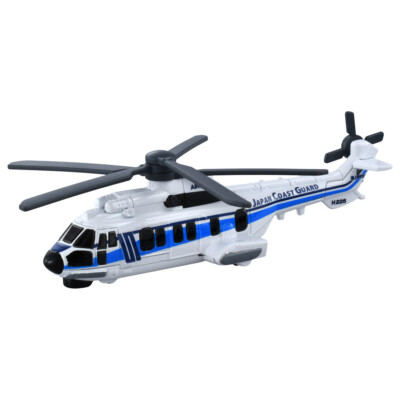 TOMICA 137 JAPAN COAST GUARD SUPER PUMA H225 1/124 TOMY Long Car