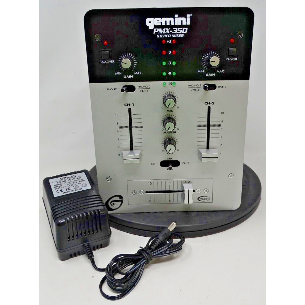 メメミミ Gemini PMX-350 Stereo Mixer DJ Equipment Tested Working | eBay
