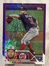 2023 Topps Update Series - Purple Foil #US325 Stephen Strasburg /799