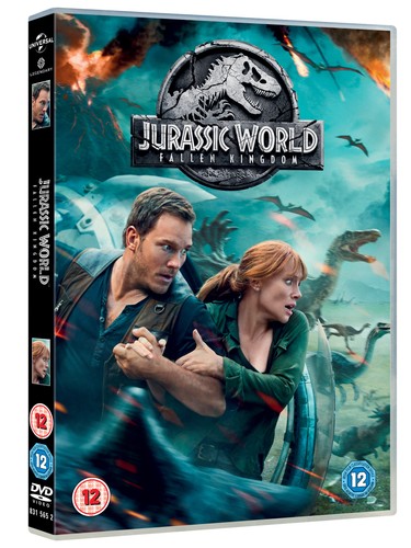 Jurassic World - Fallen Kingdom (DVD) Rafe Spall Robert Emms BD Wong (UK IMPORT) - Picture 2 of 2