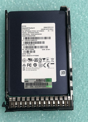 1.92TB SATA 6G HPE Micron 5200 Eco Read Intensive 2.5 SFF SSD Smart Carrier SC