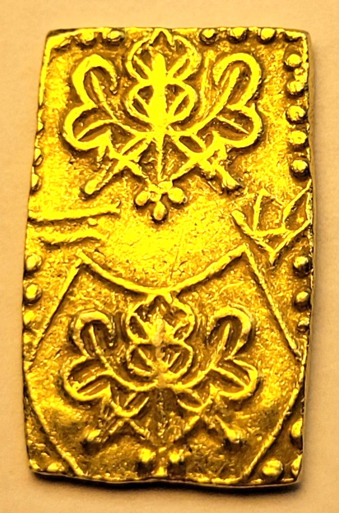 Samurai 2 Bu Gold 1868-1869 (Meiji Era) Nibu-Kin BEAUTIFUL COIN