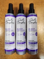 3 Pk: Carol's Daughter Black Vanilla Hydrating Leave-In Conditioner, 8oz ea  E2B