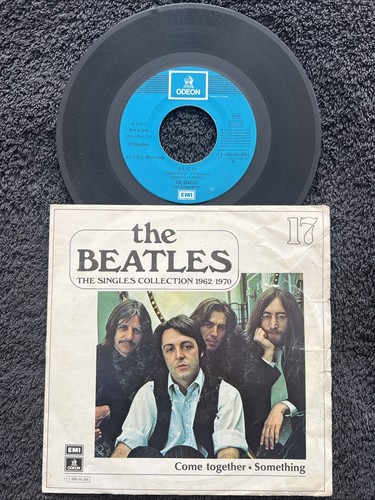 The Beatles – Something / Come Together 7'' Vinyl SPAIN 1976 TESTED VG+/VG VIDEO - Picture 2 of 8