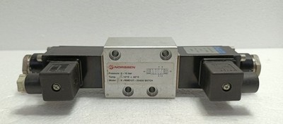 Norgren X-NME127 Solenoid Valve 5/2 Way 0-10 Bar 24V DC w/ Magnet-Schultz GABY 0