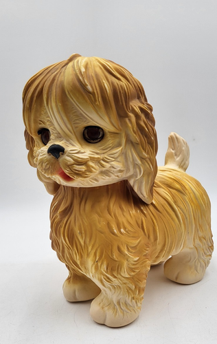 Edward Mobley Arrow Rubber Dog Swivel Head Sleep Eyes Good Condition 1964